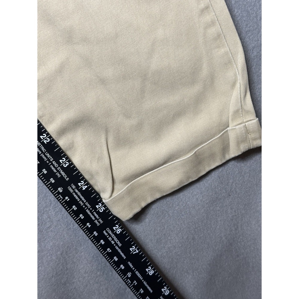 Armani Exchange Chino Trousers Mens 33 Pleated Button Fly Tapered 3YZP02 ZND8Z - Picture 4 of 16